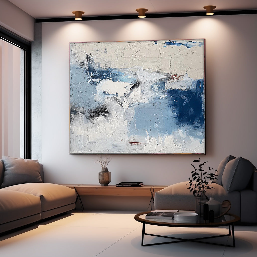 Wall Art Raw Dynamic Abstract Painterly
