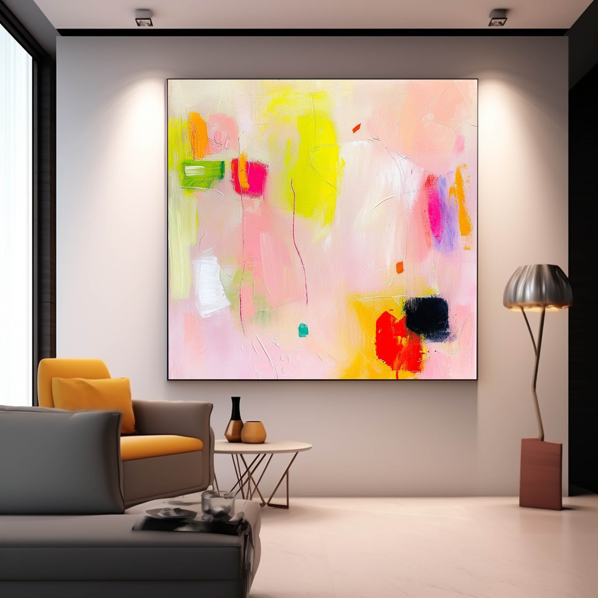 Wall Art Atmosphere Abstract Energetic Quirky