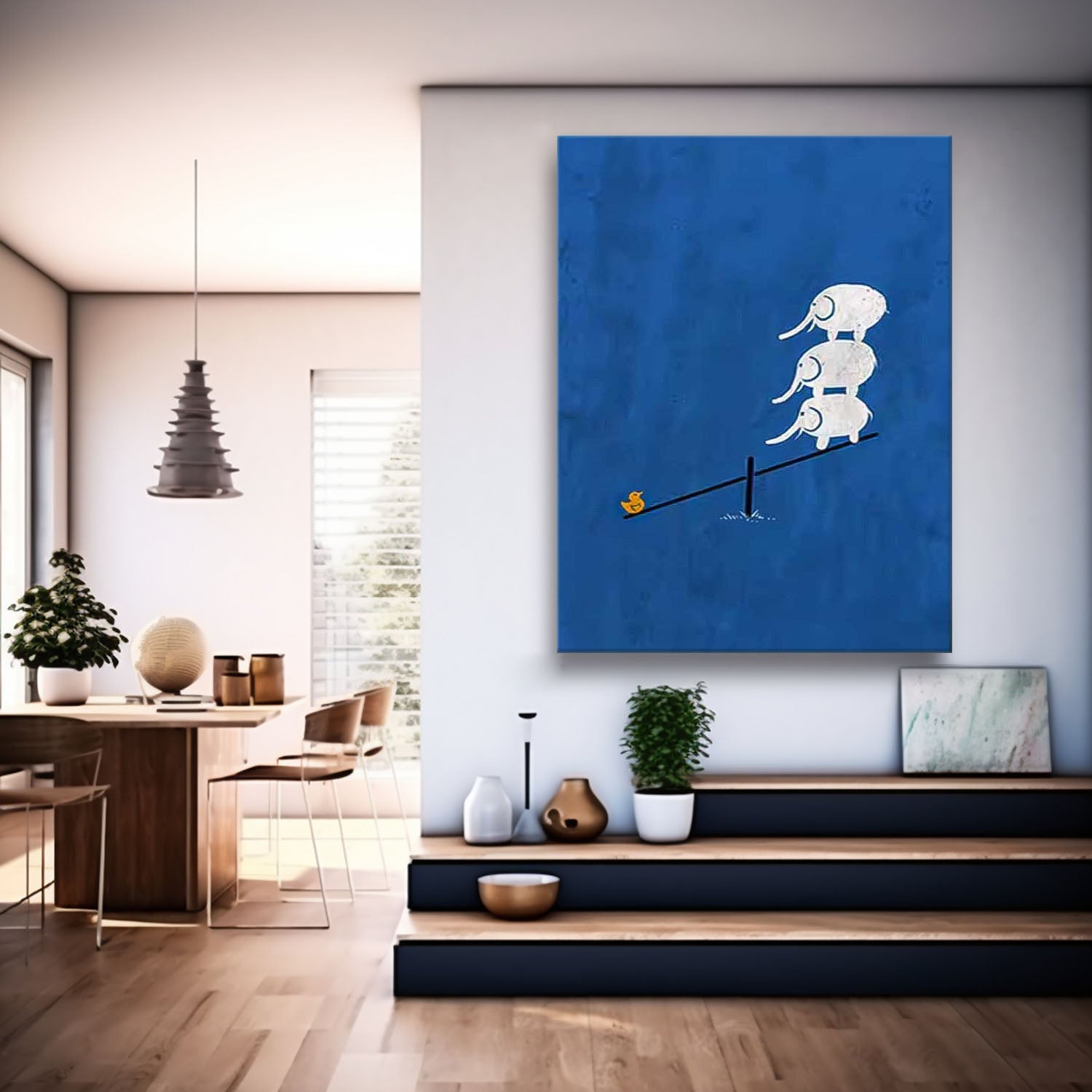 Wall Art Minimalist Whimsical Playful Pop