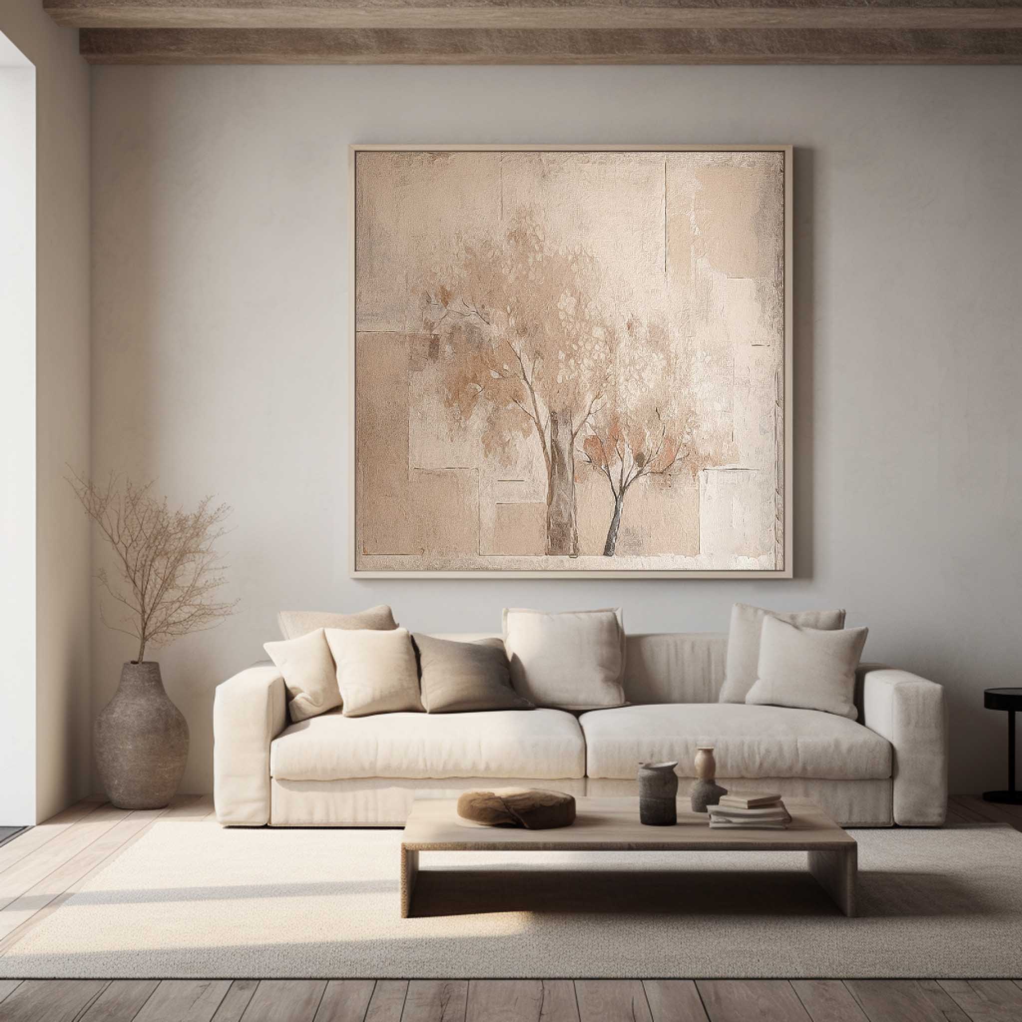 Wall Art Abstract Serene Calm Wabi-Sabi Nature