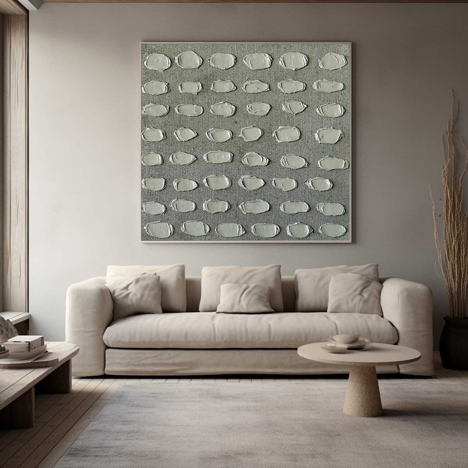 Wall Art Minimalist Wabi-Sabi Contemporary Serene