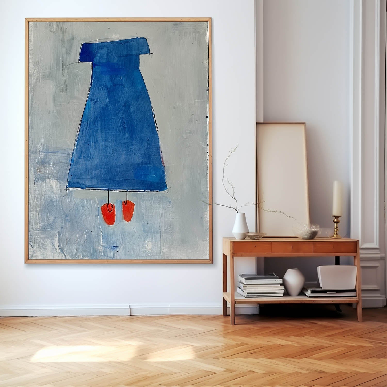 Wall Art Minimalist Abstract Modern Moody