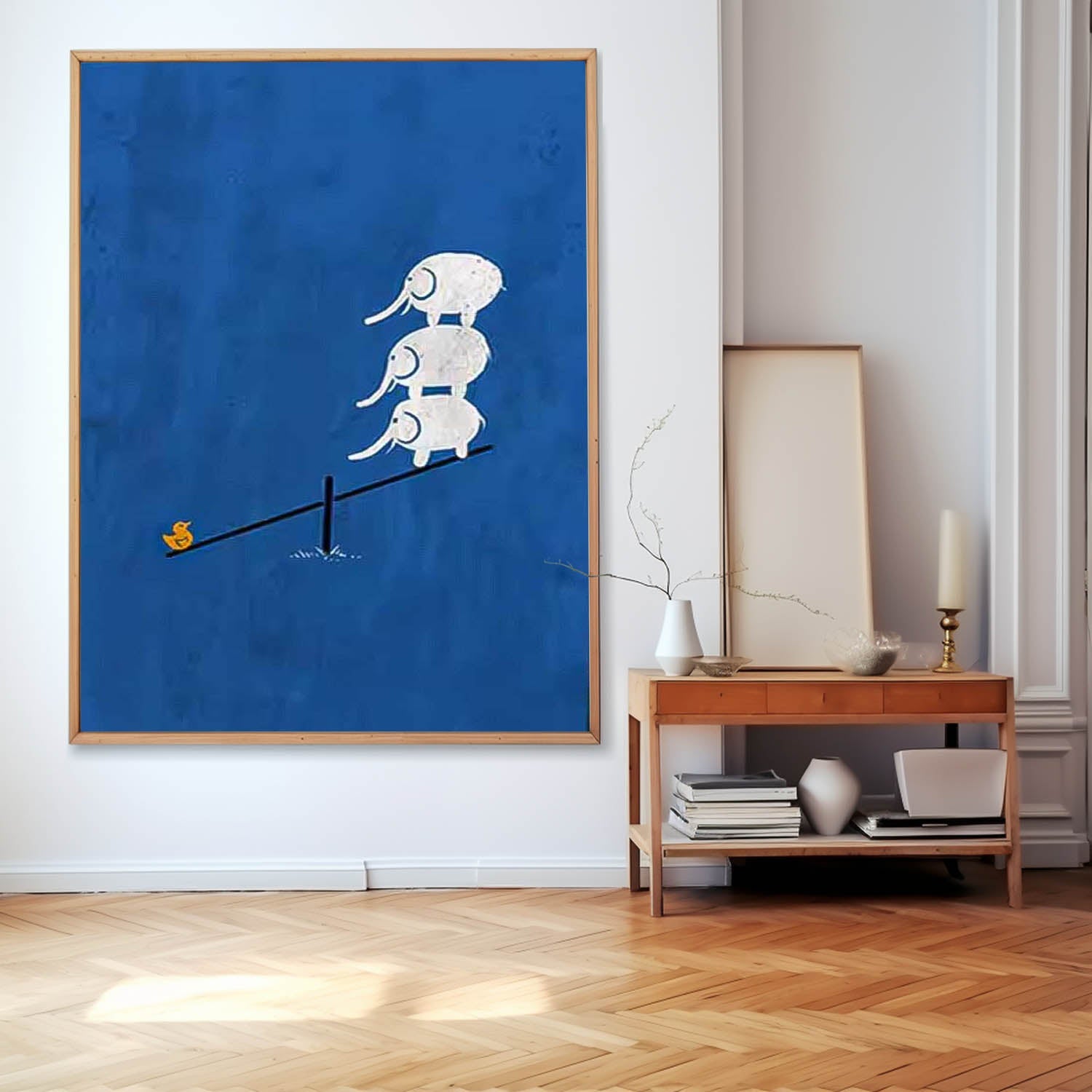Wall Art Minimalist Whimsical Playful Pop