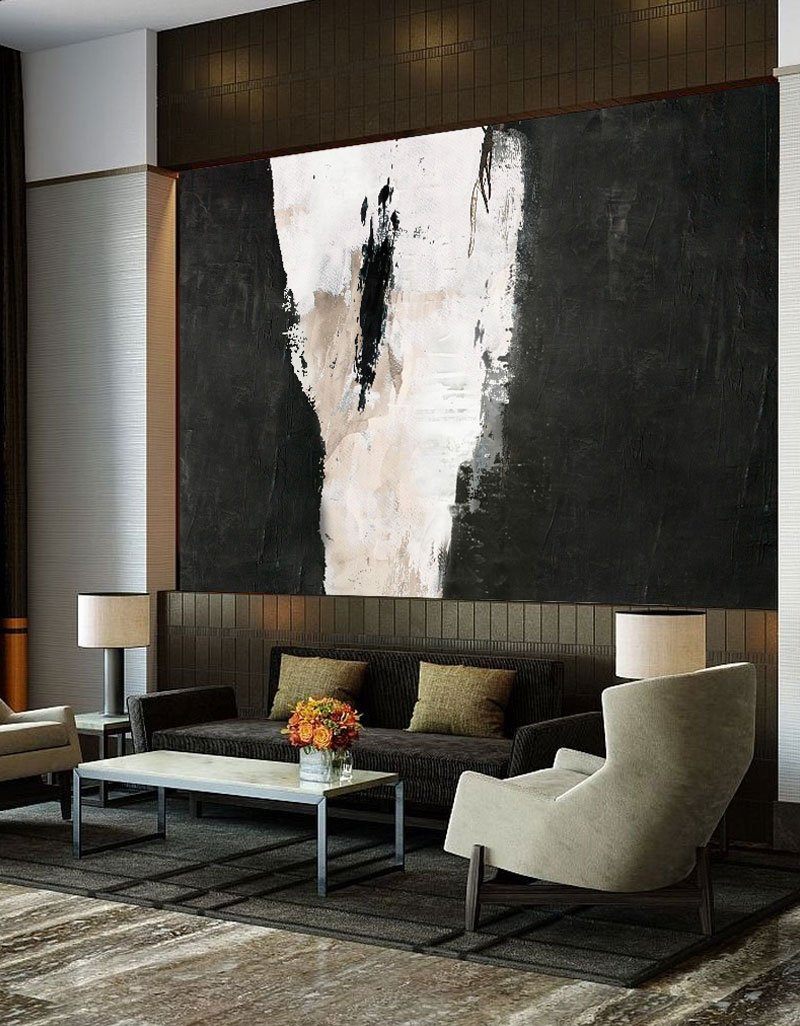 Black White Painting ABAH16 - Neutralighting