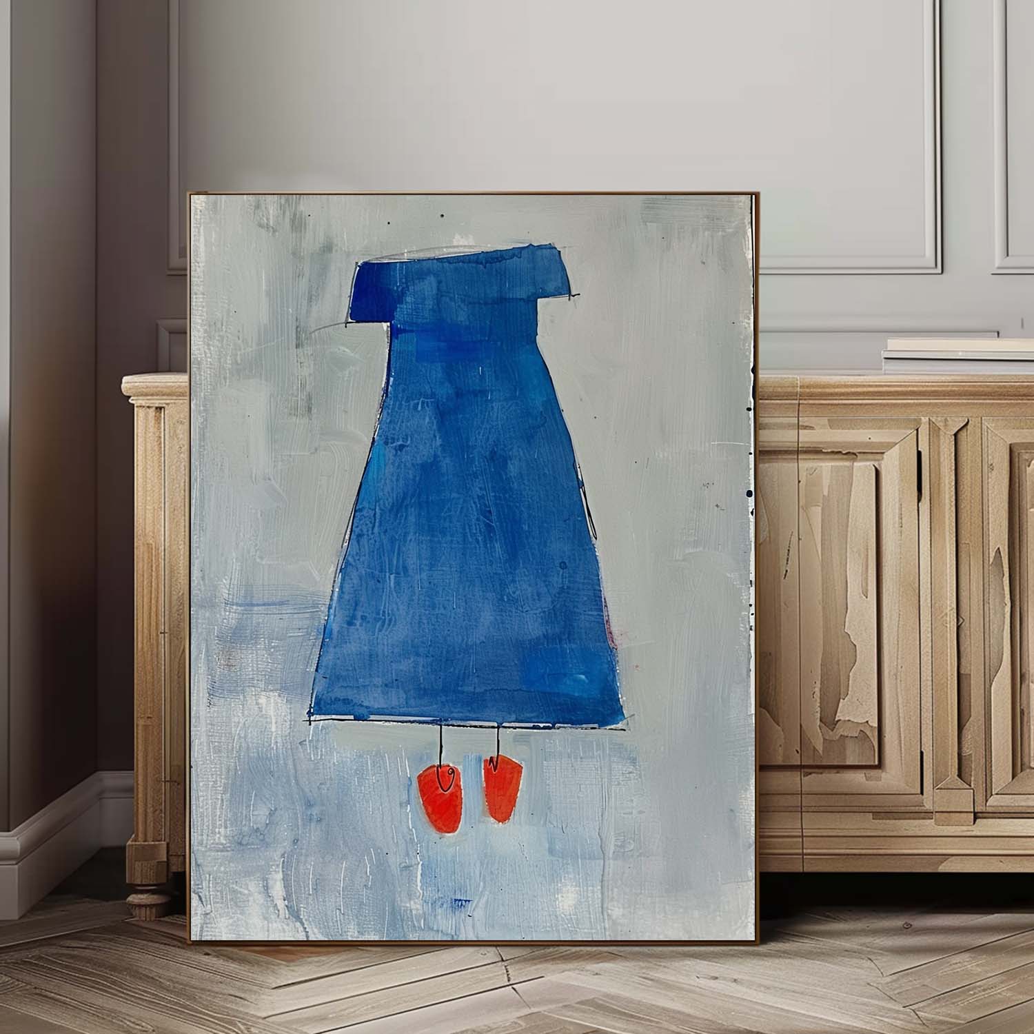 Wall Art Minimalist Abstract Modern Moody