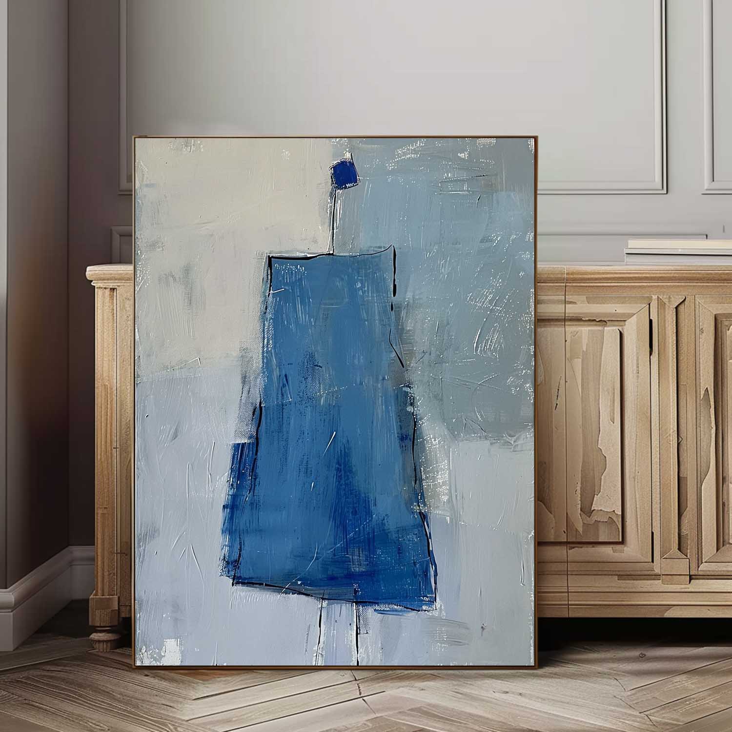 Wall Art Minimalist Elegant Serene Painterly