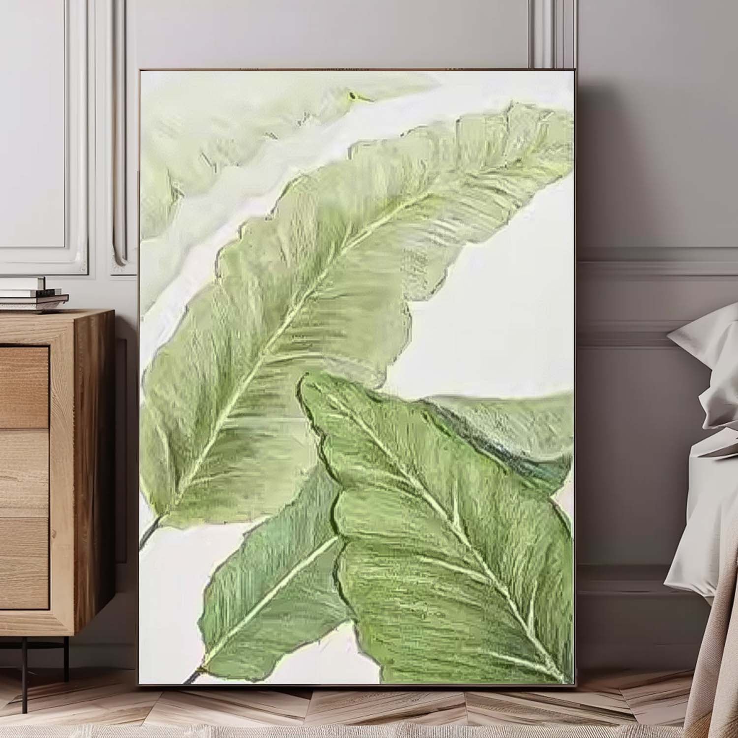 Wall Art Flower Leaf Still Life Nature Decor