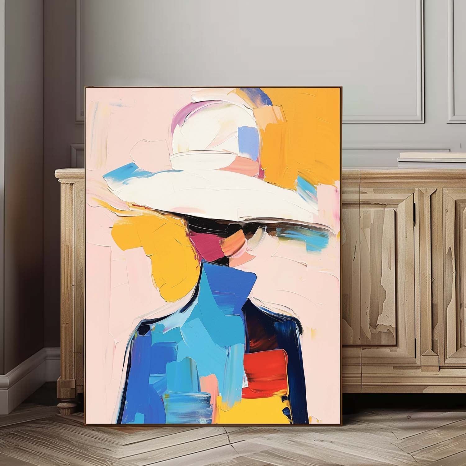 Wall Art Expressive People Modern Abstract