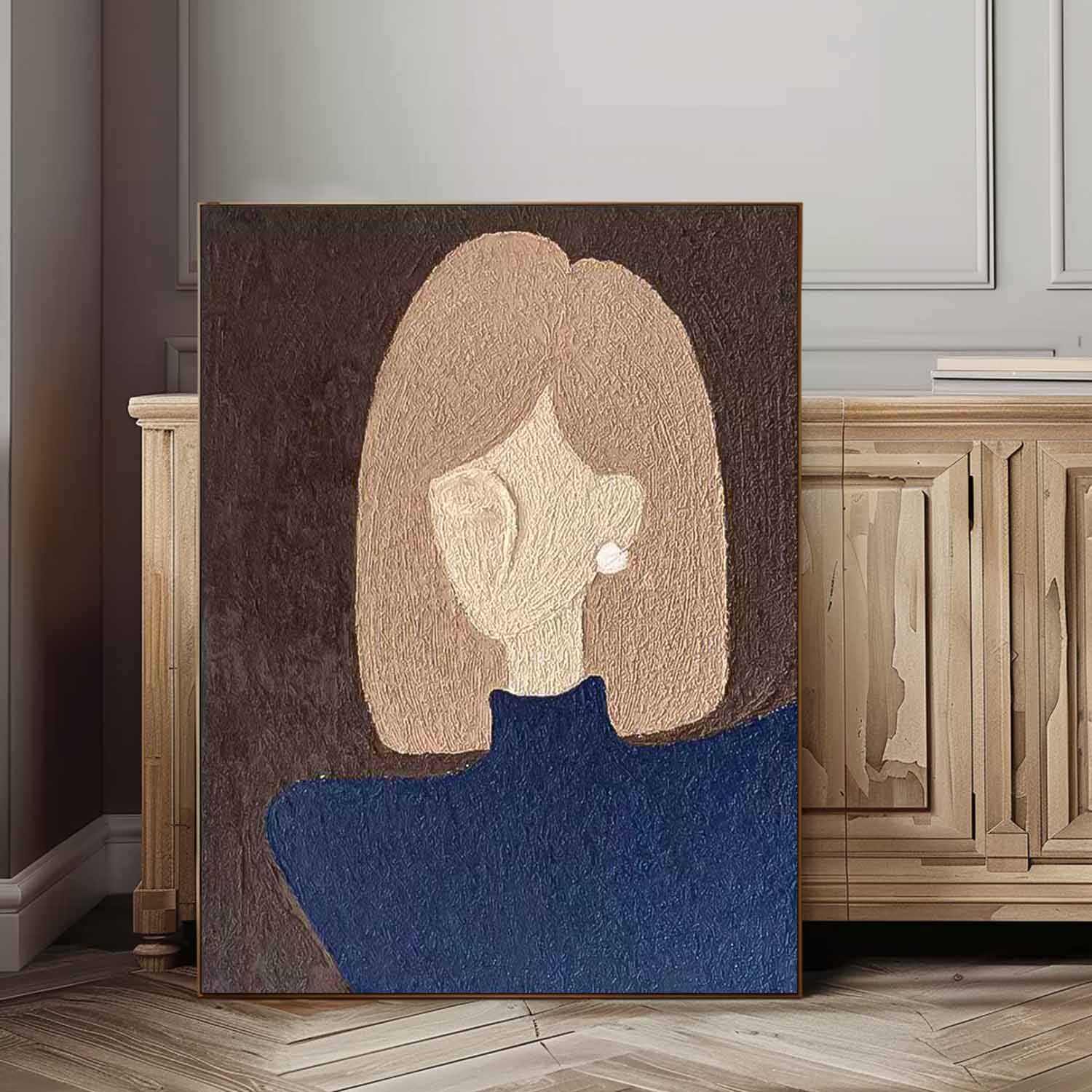Wall Art Fashion People Contemporary Elegant