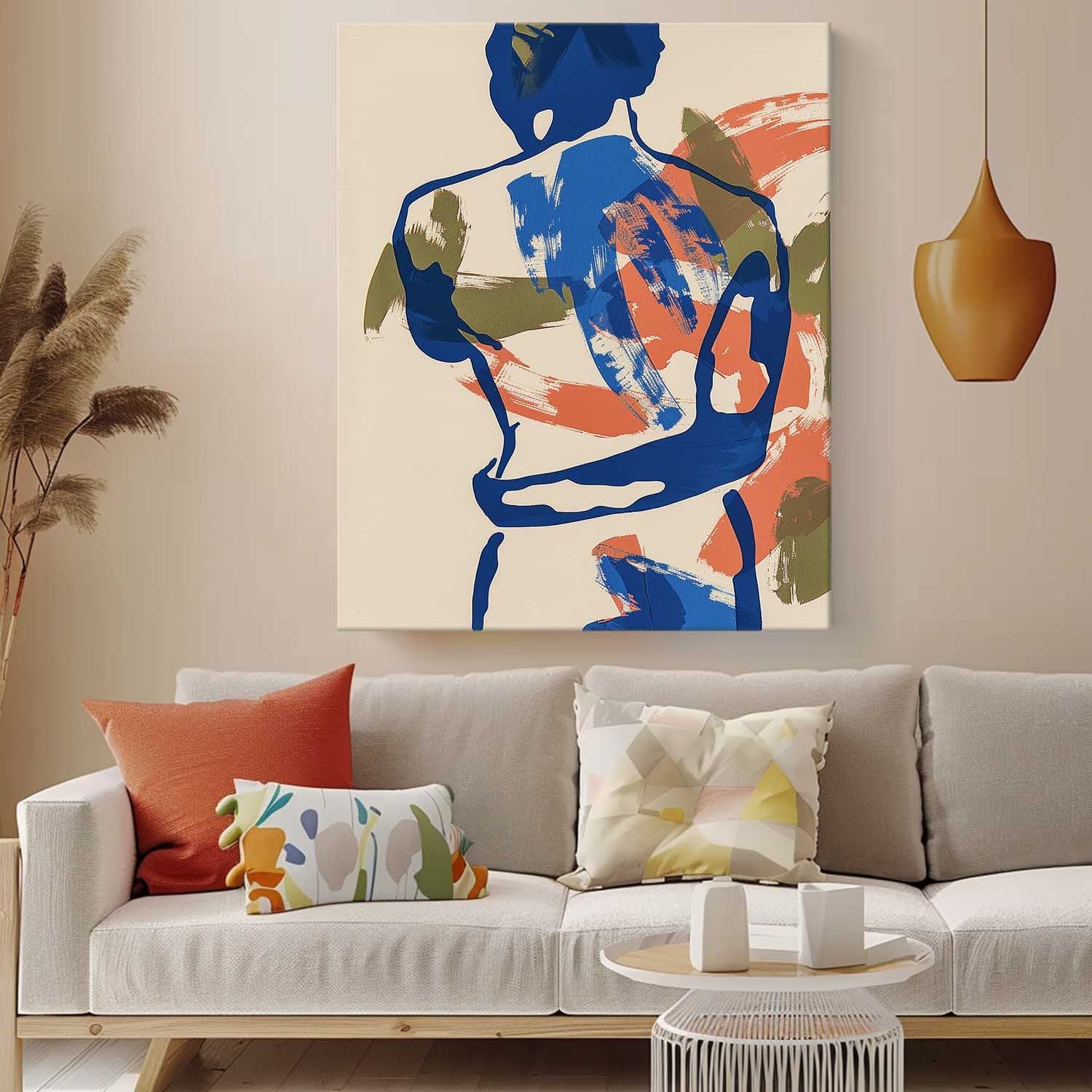 Wall Art People Playful Organic Artistic