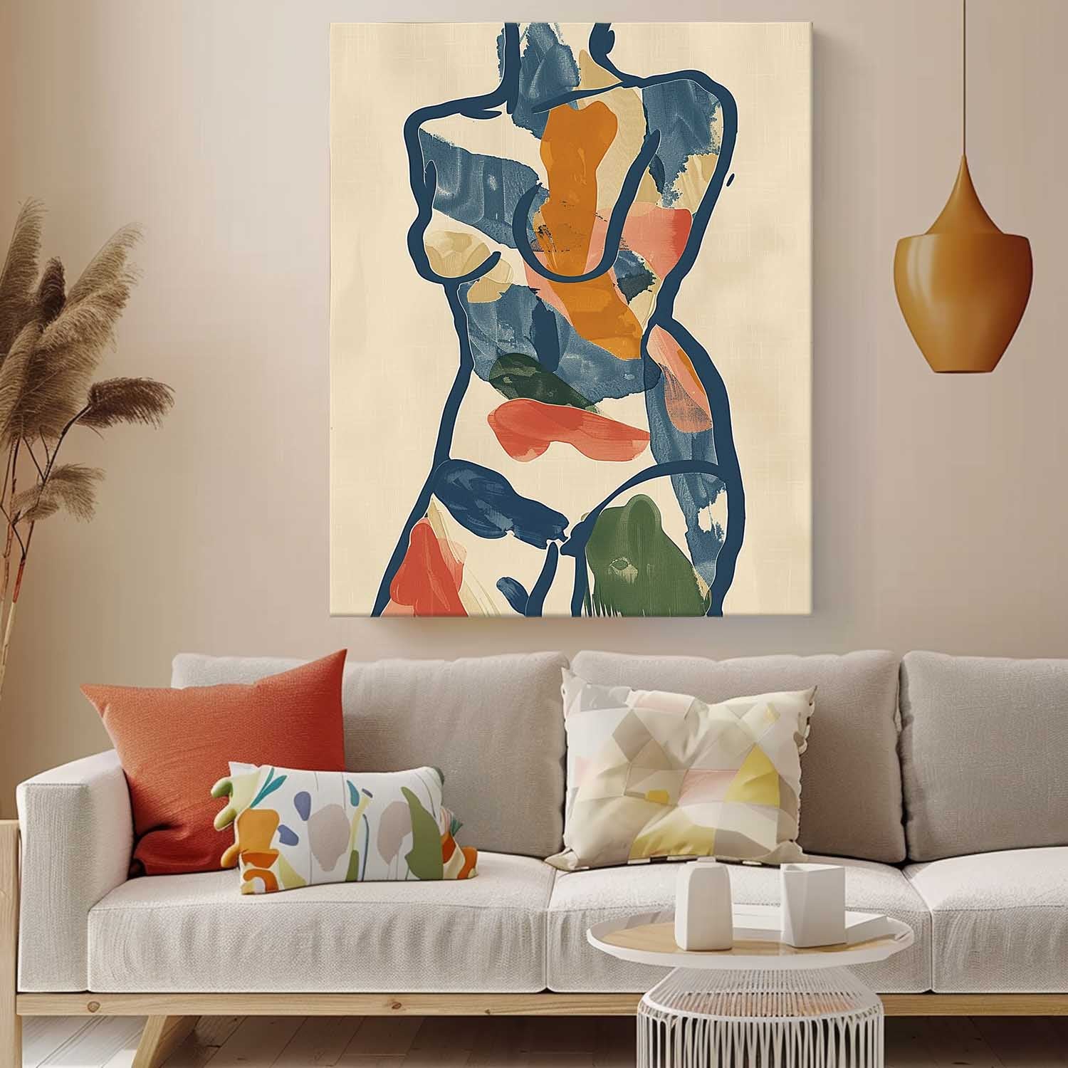 Wall Art People Matte Earthy Understated Bold