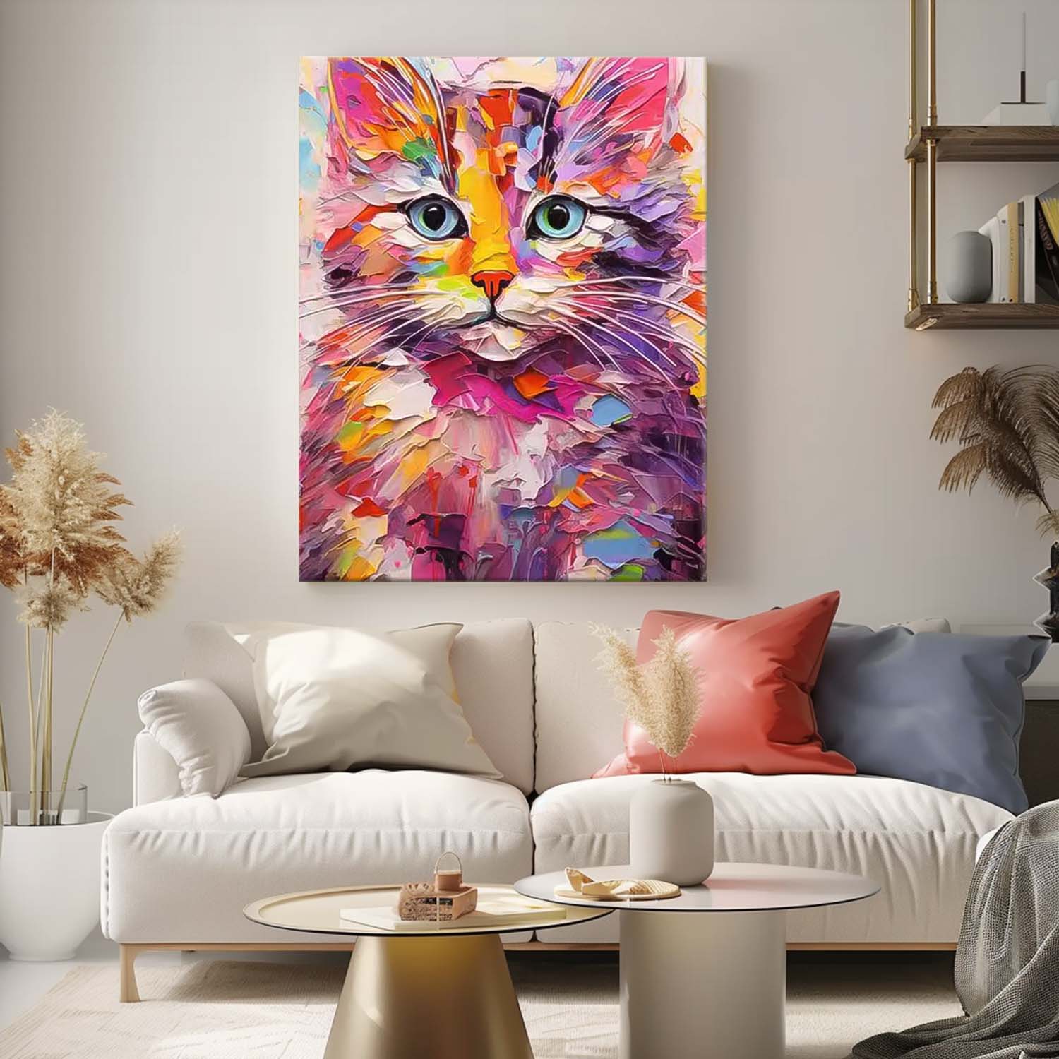 Wall Art Animal Cheerful Contemporary Pop
