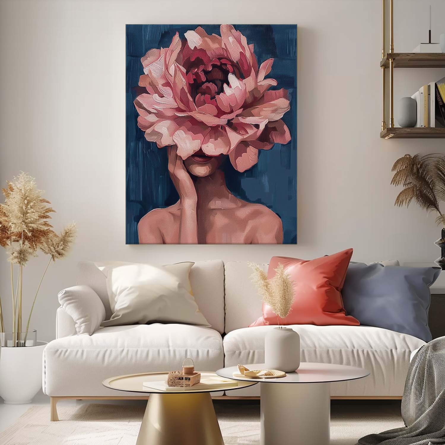Wall Art People Modern Abstract Elegant