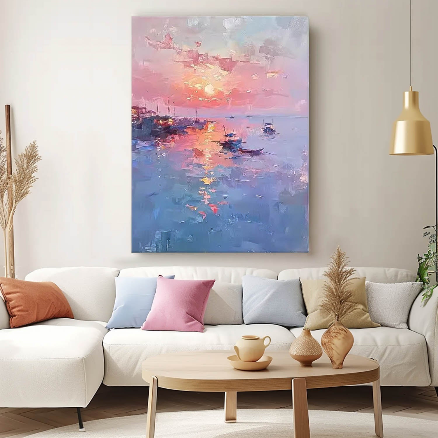 Wall Art Landscape Contemporary Abstract
