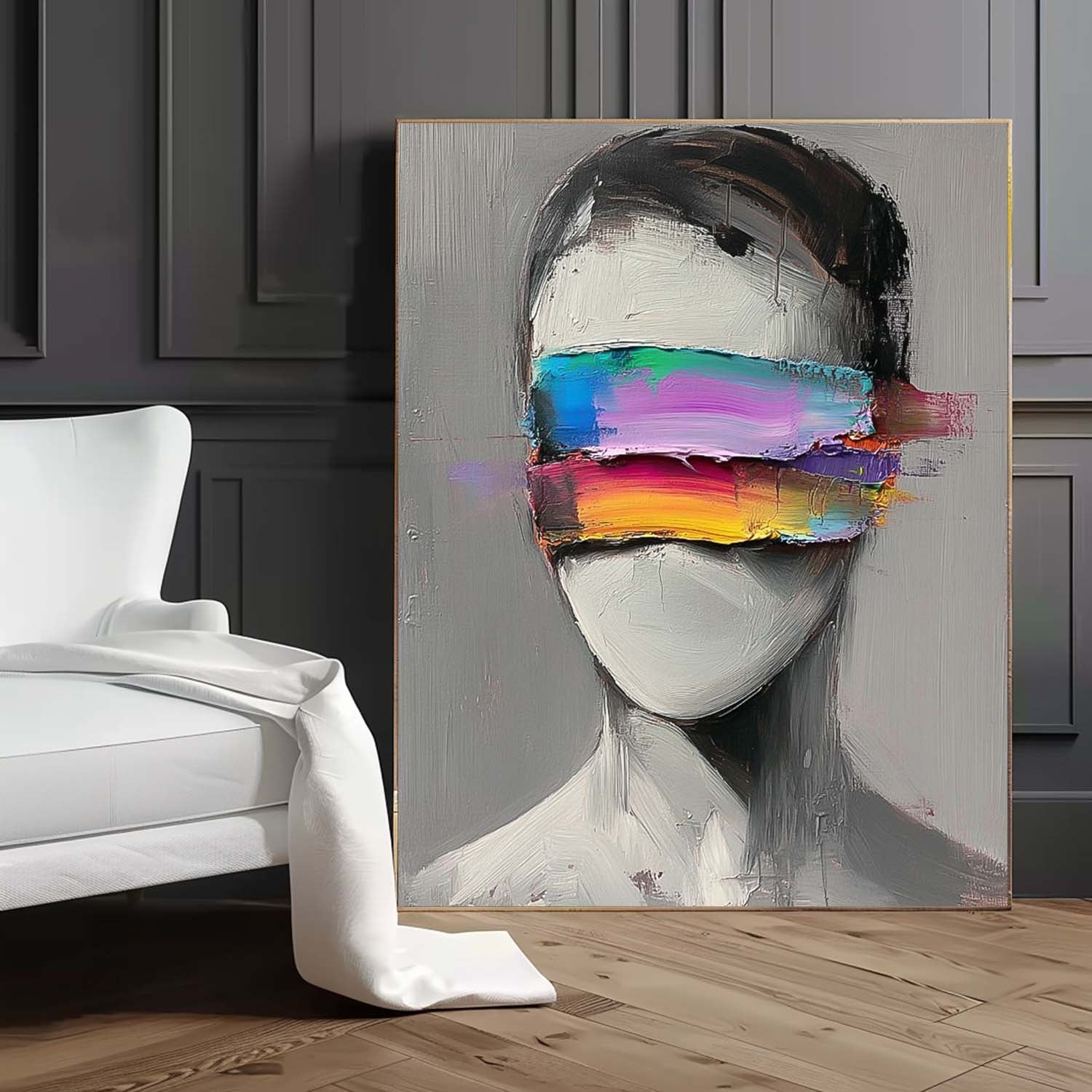 Wall Art People Luxury Artistic Abstract Figure