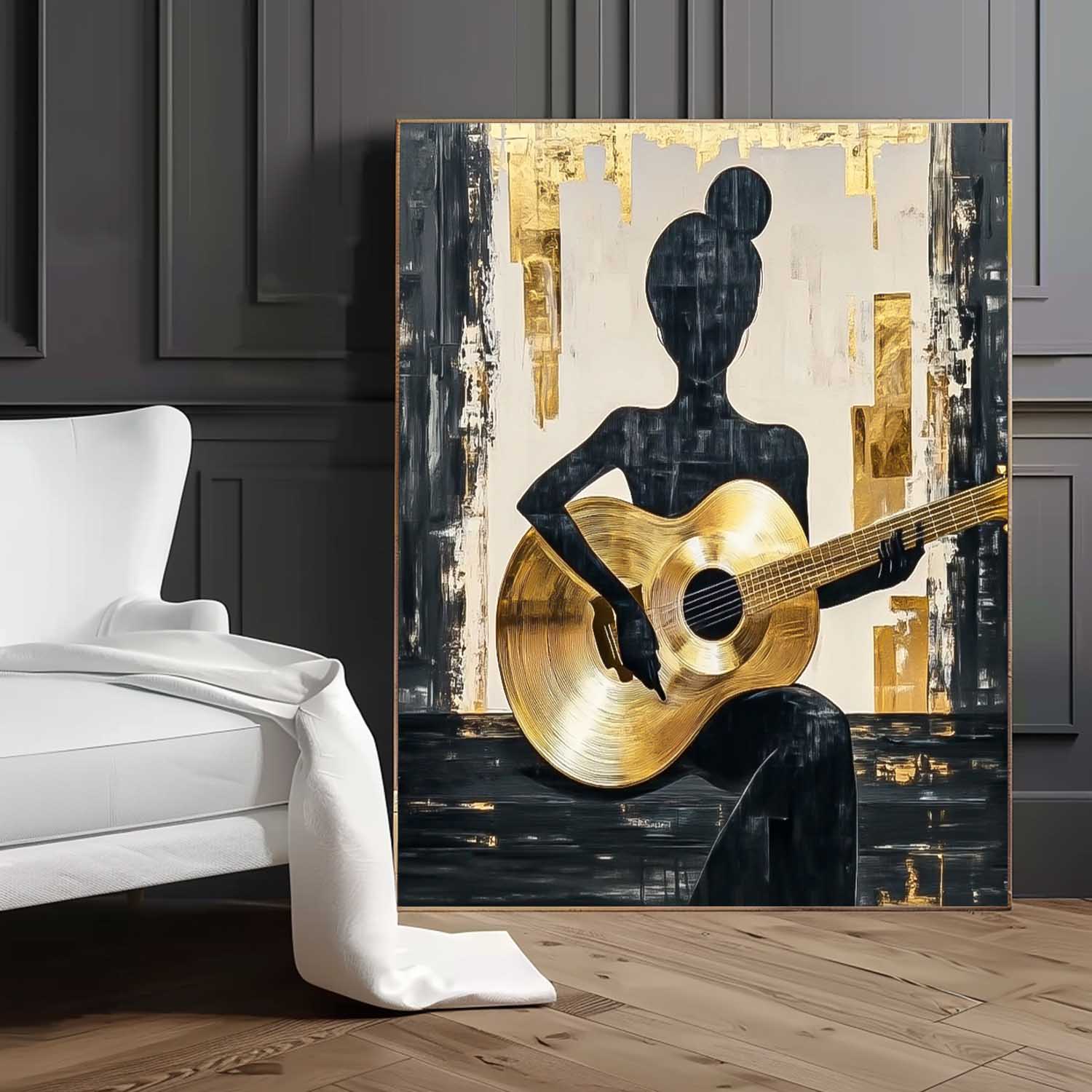 Wall Art People Modern Music Luxury