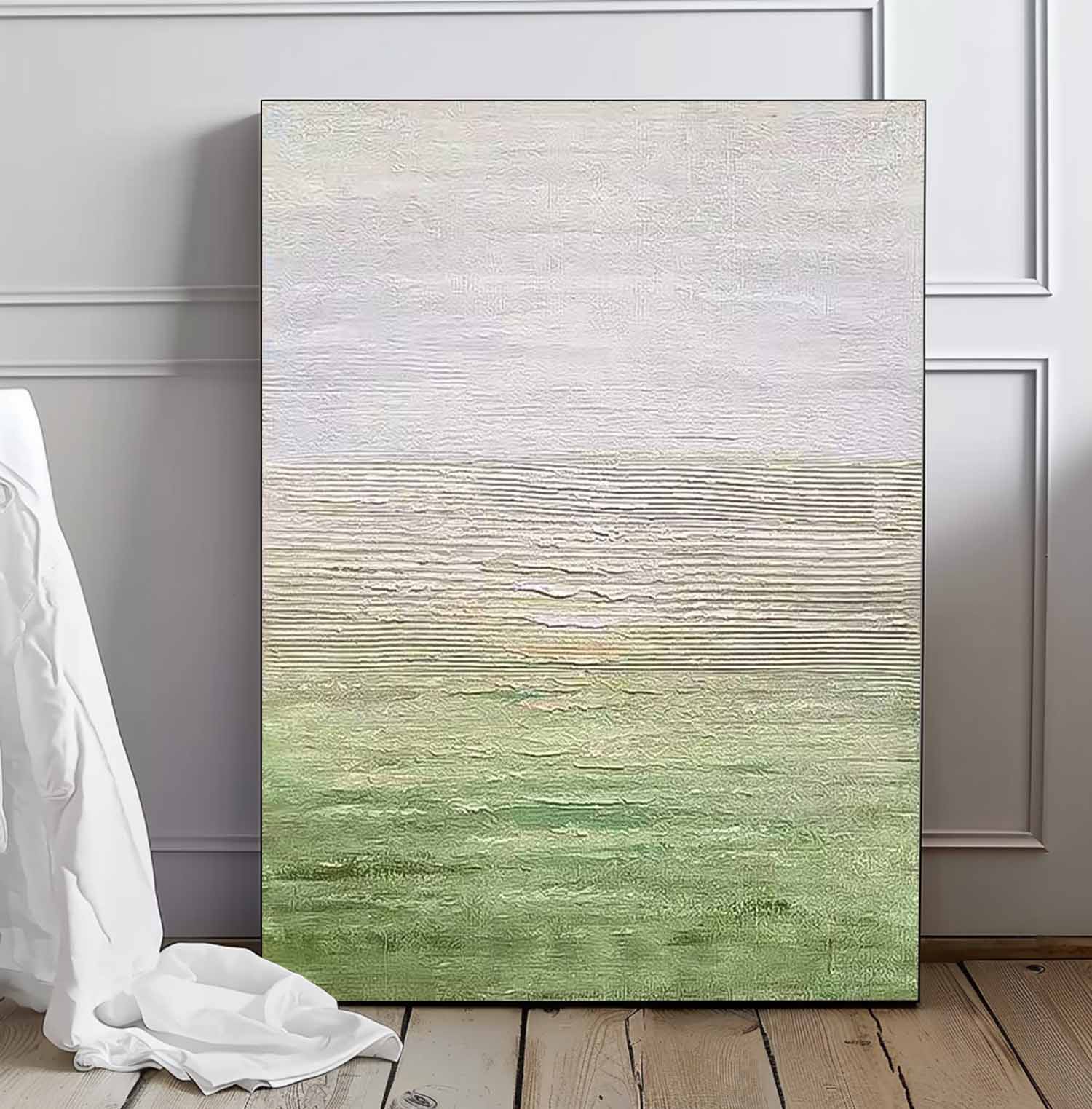 Wall Art Impasto Minimalist Dreamy Elegant