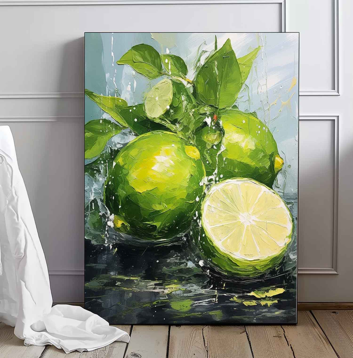 Abstract Canvas Art AB589 - Neutralighting