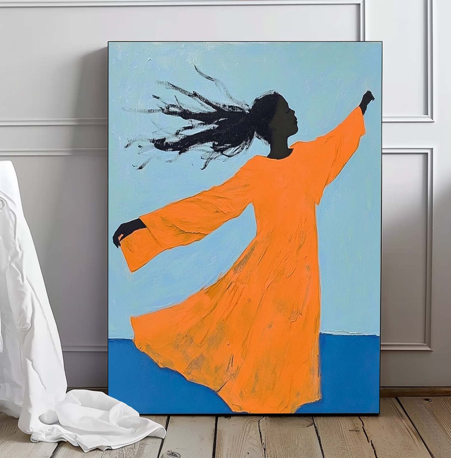 Wall Art People Minimalist Scandinavian Warm