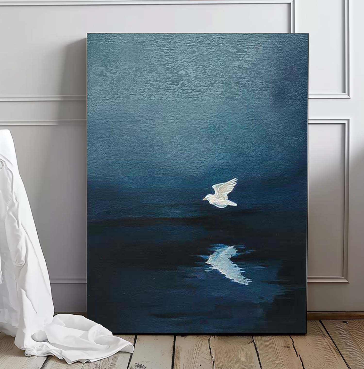 Wall Art Minimalist Silhouette Painterly
