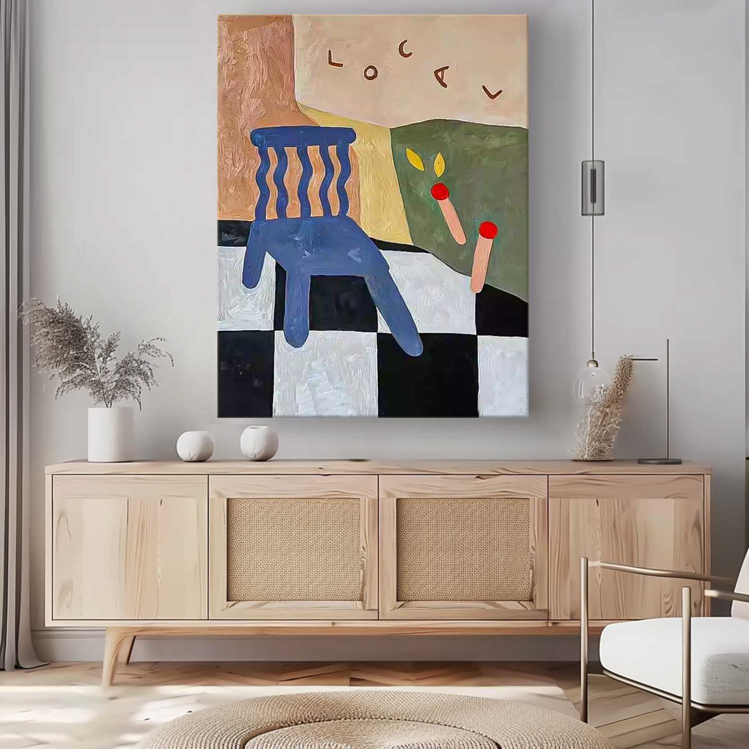 Wall Art Playful Abstract Still Life