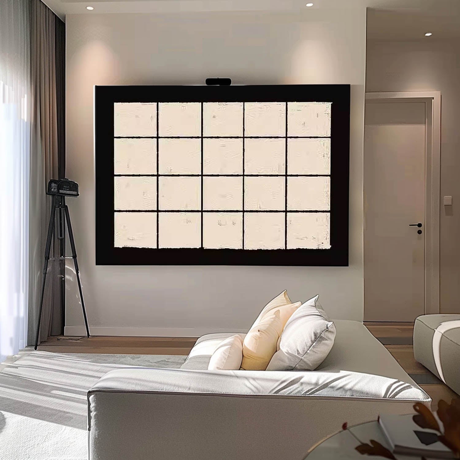 Wall Art Minimalist Contemporary Serene Neutral