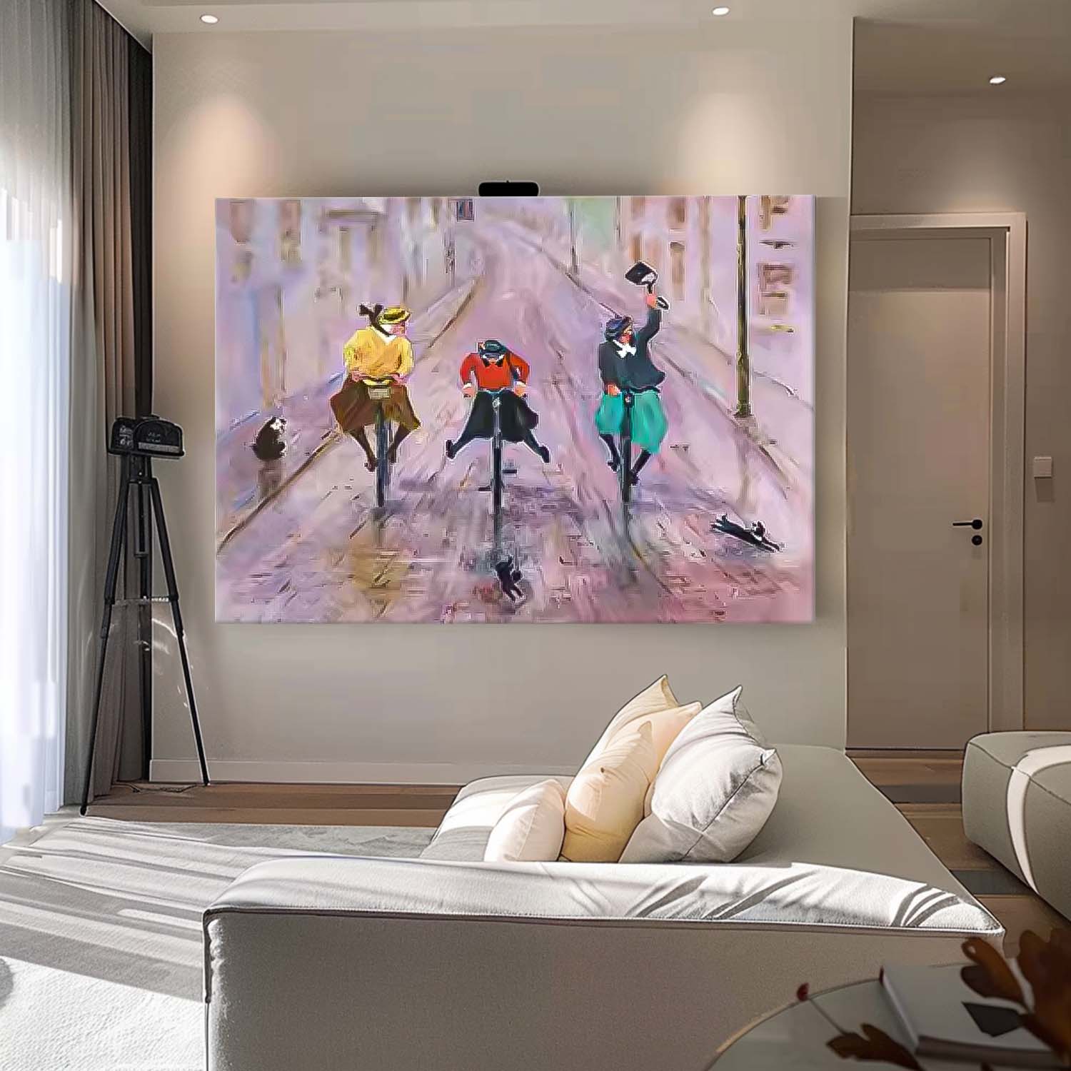 Wall Art People Contemporary Joyful Decor