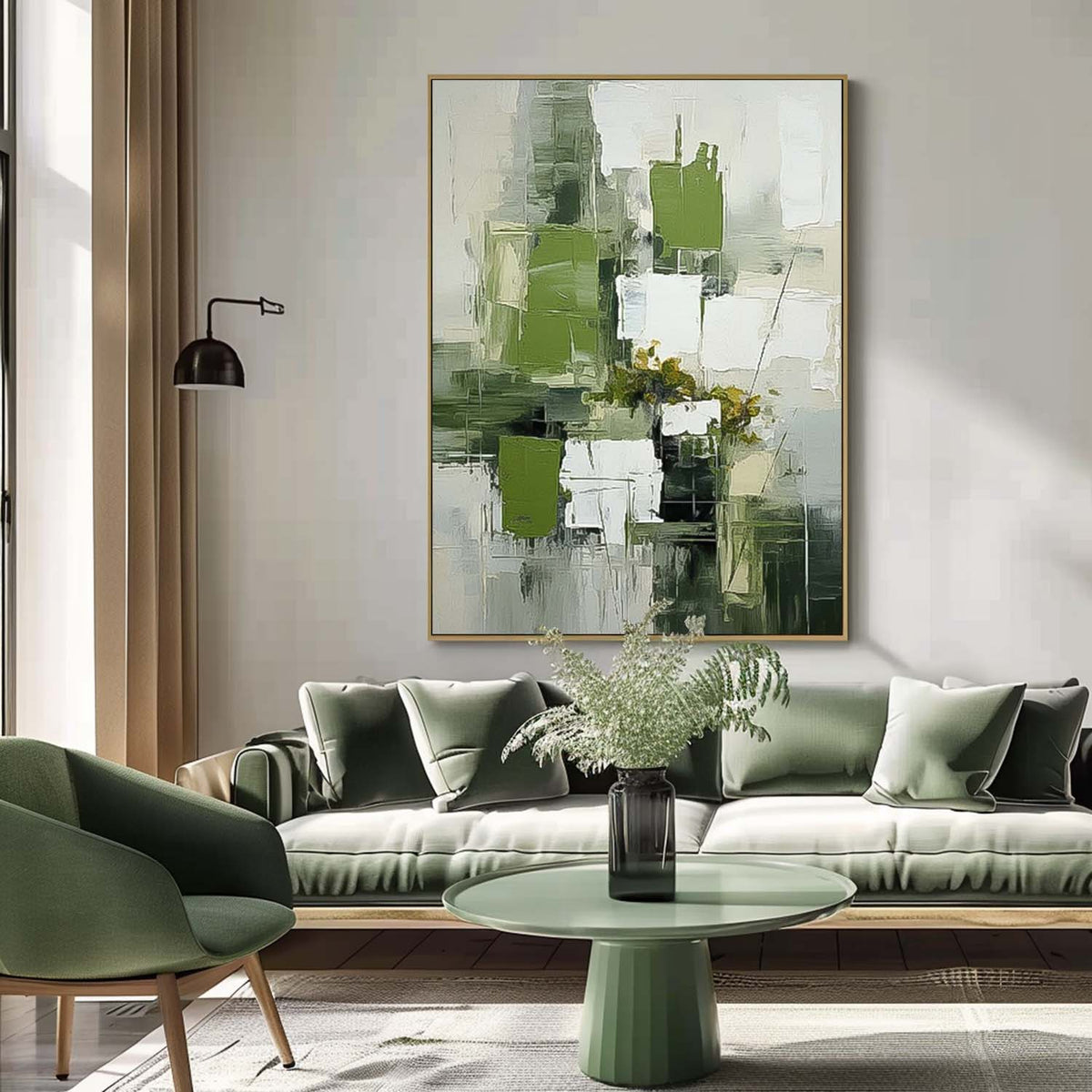 Abstract Canvas Art #AB563