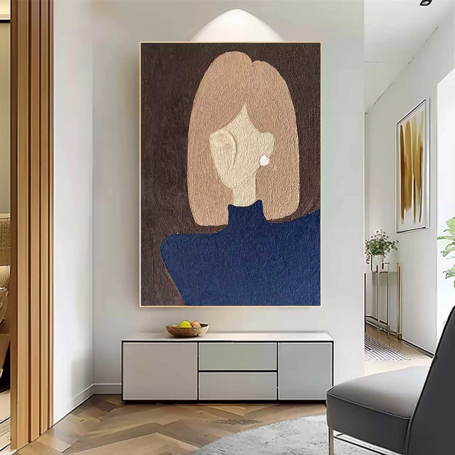 Wall Art Fashion People Contemporary Elegant