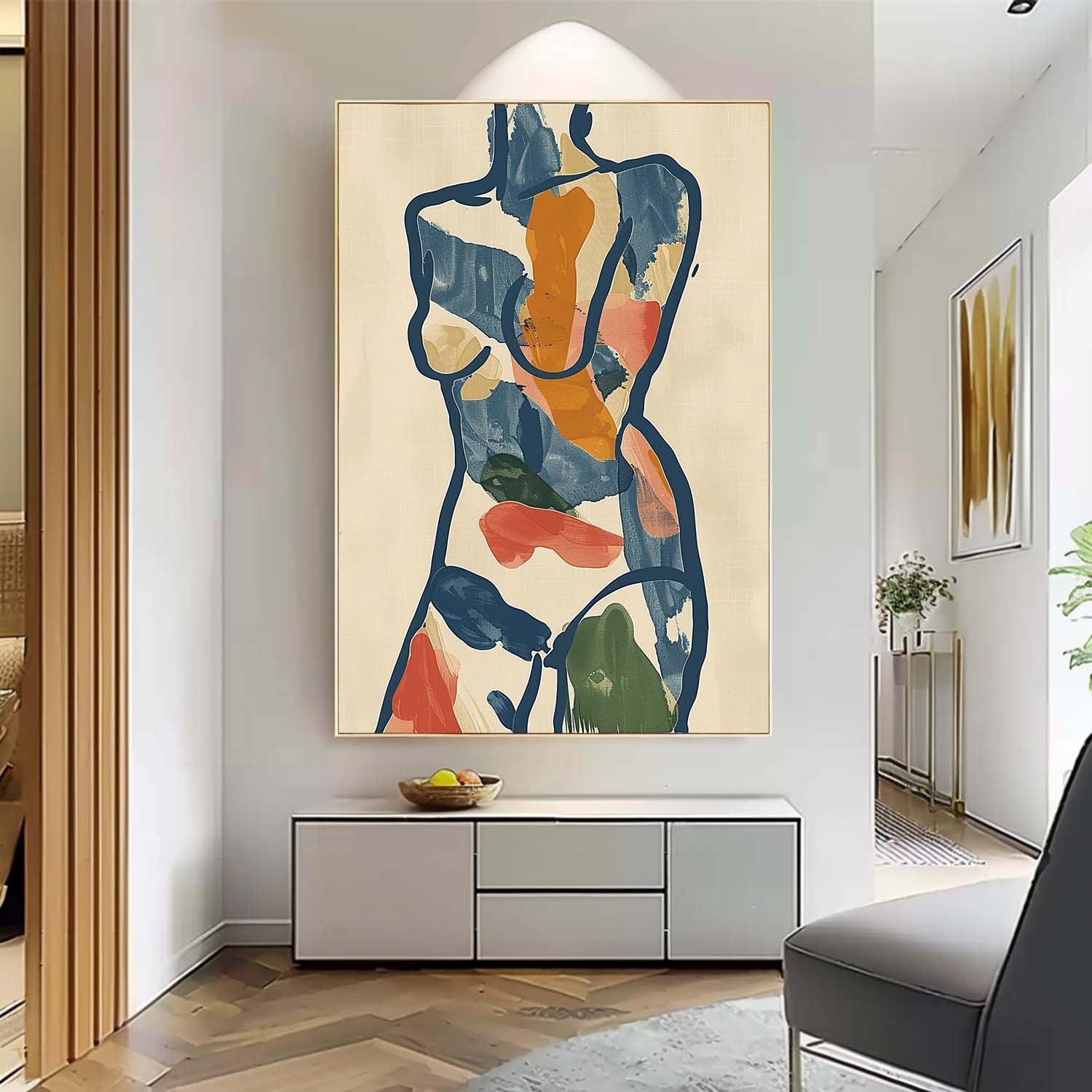 Wall Art People Matte Earthy Understated Bold