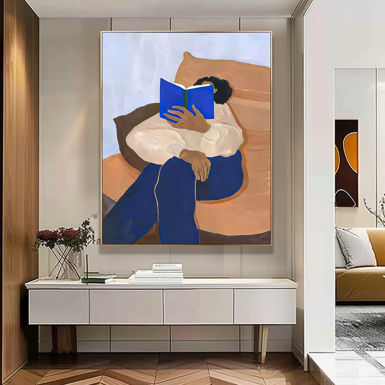 Wall Art People Fashion Design Layer Painterly