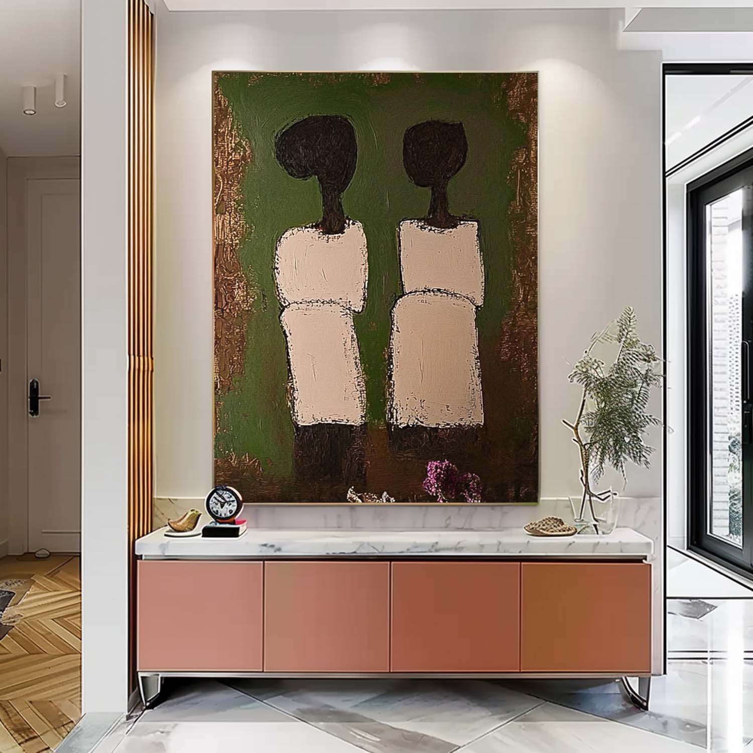 Wall Art People Modern Scandinavian Natural