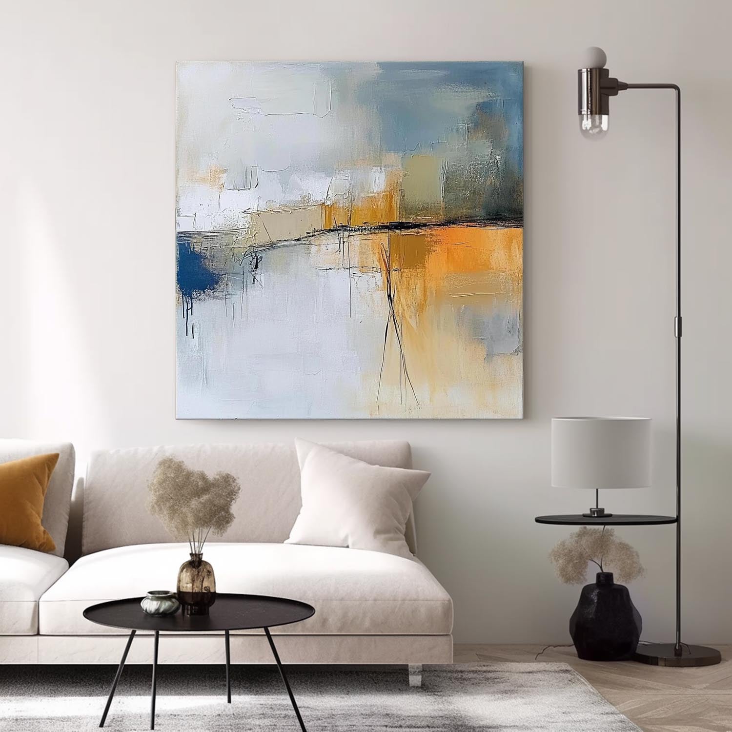 Wall Art Abstract Wabi-Sabi Coastal