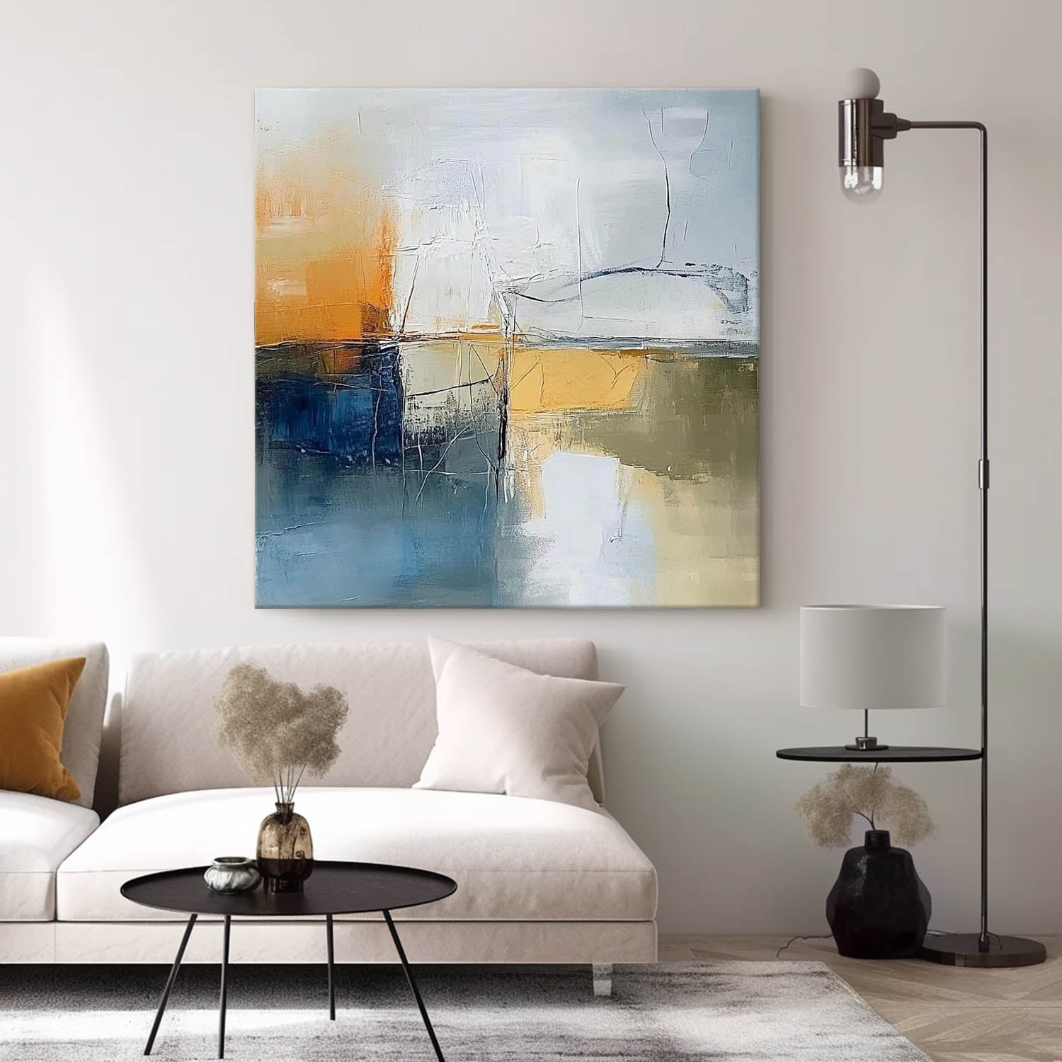 Wall Art Abstract Zen Minimalist Water