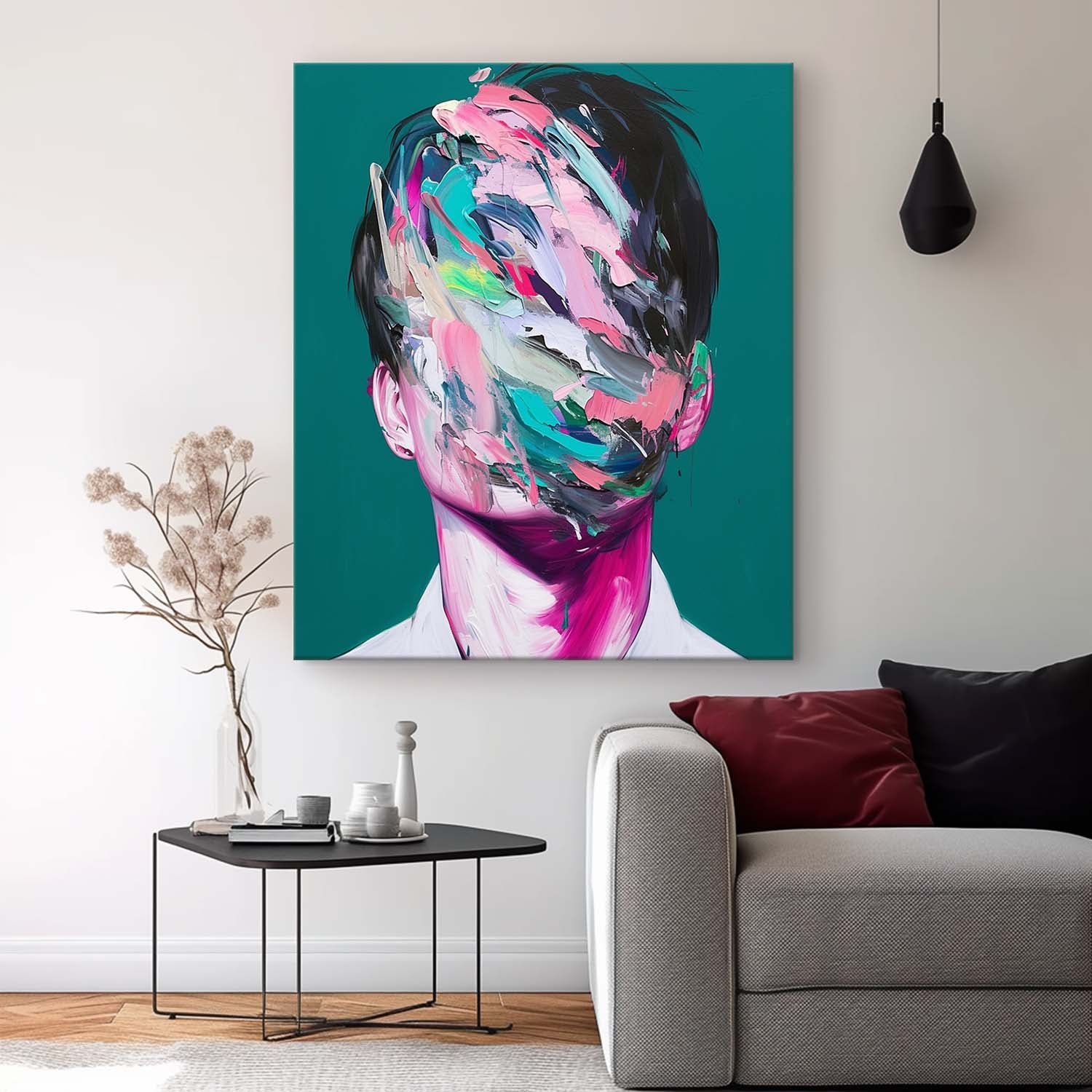 Wall Art People Expressive Abstract Design