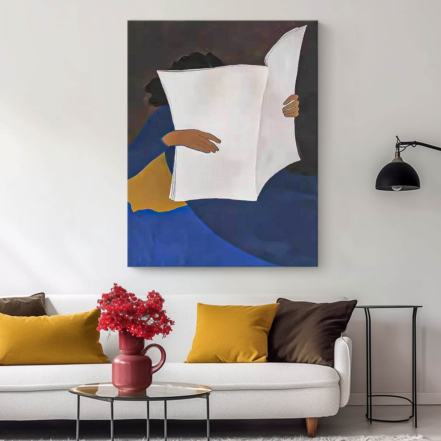 Wall Art People Minimalist Chic Elegant Fashion