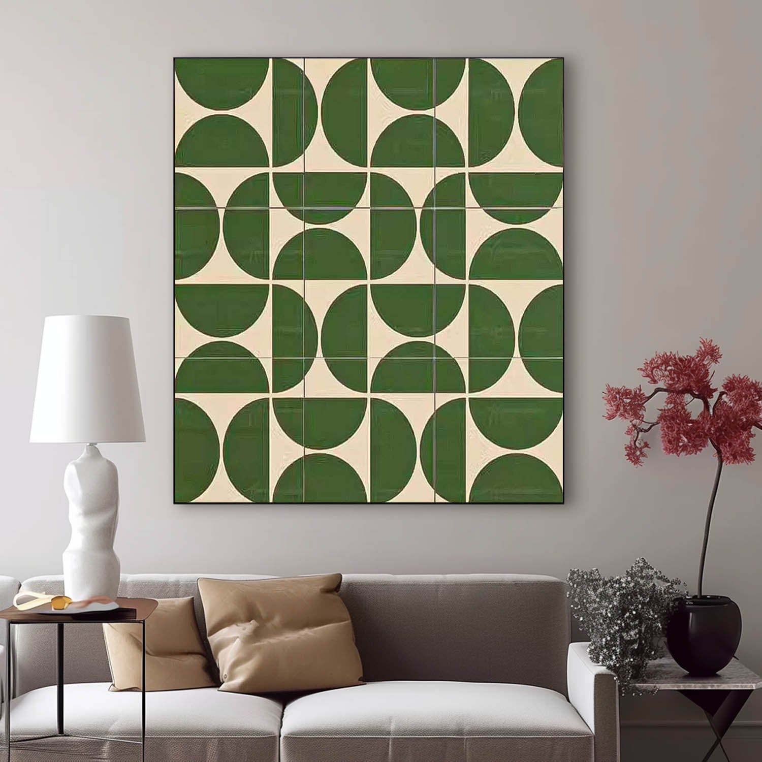 Wall Art Repeating Minimalist Painterly
