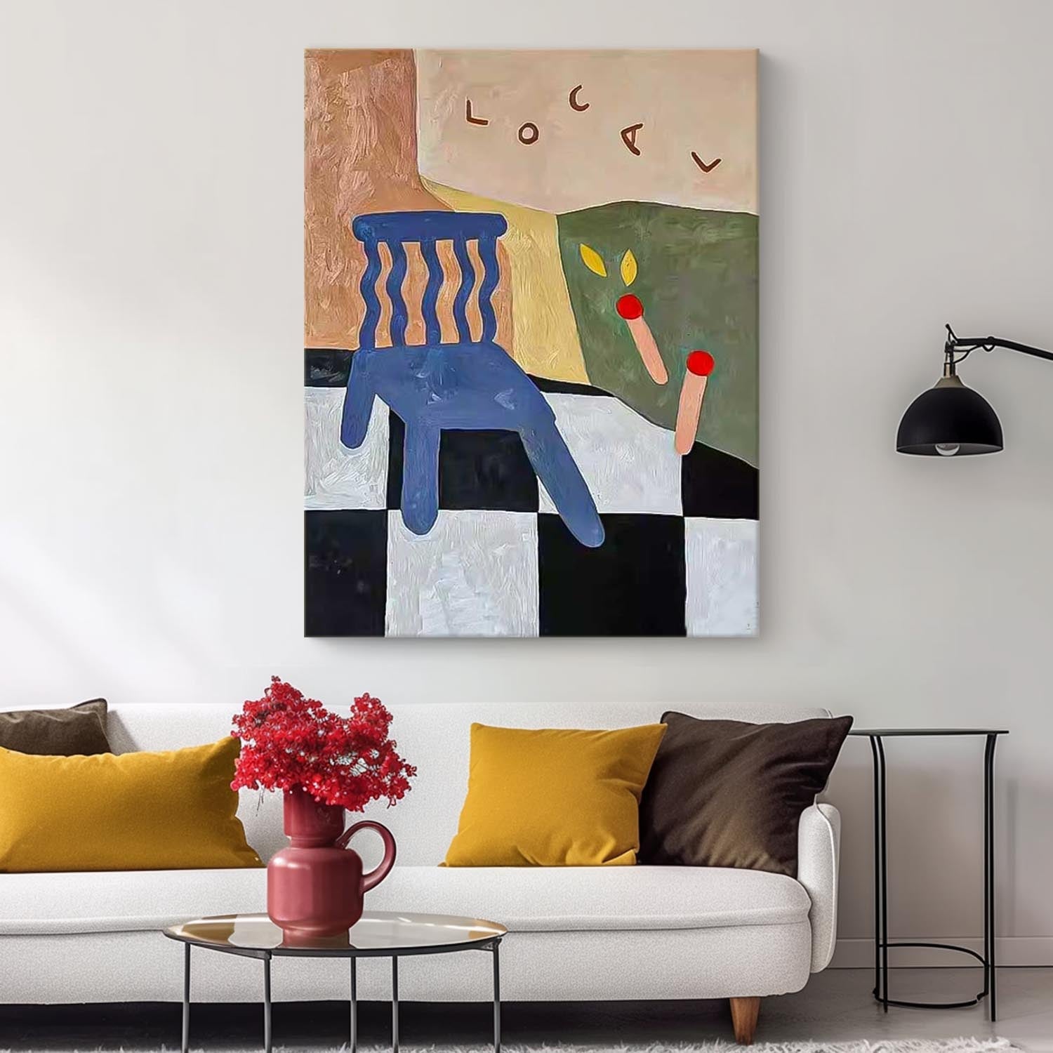 Wall Art Playful Abstract Still Life