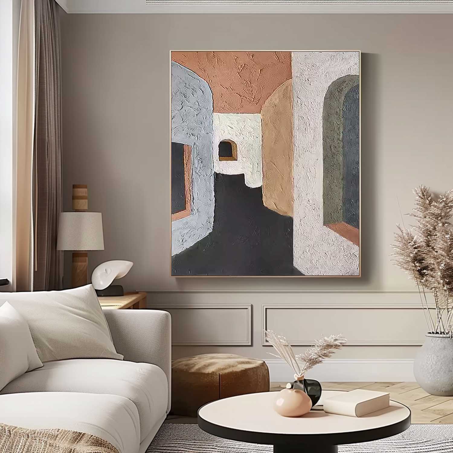 Wall Art Abstract Contemporary Energetic Design