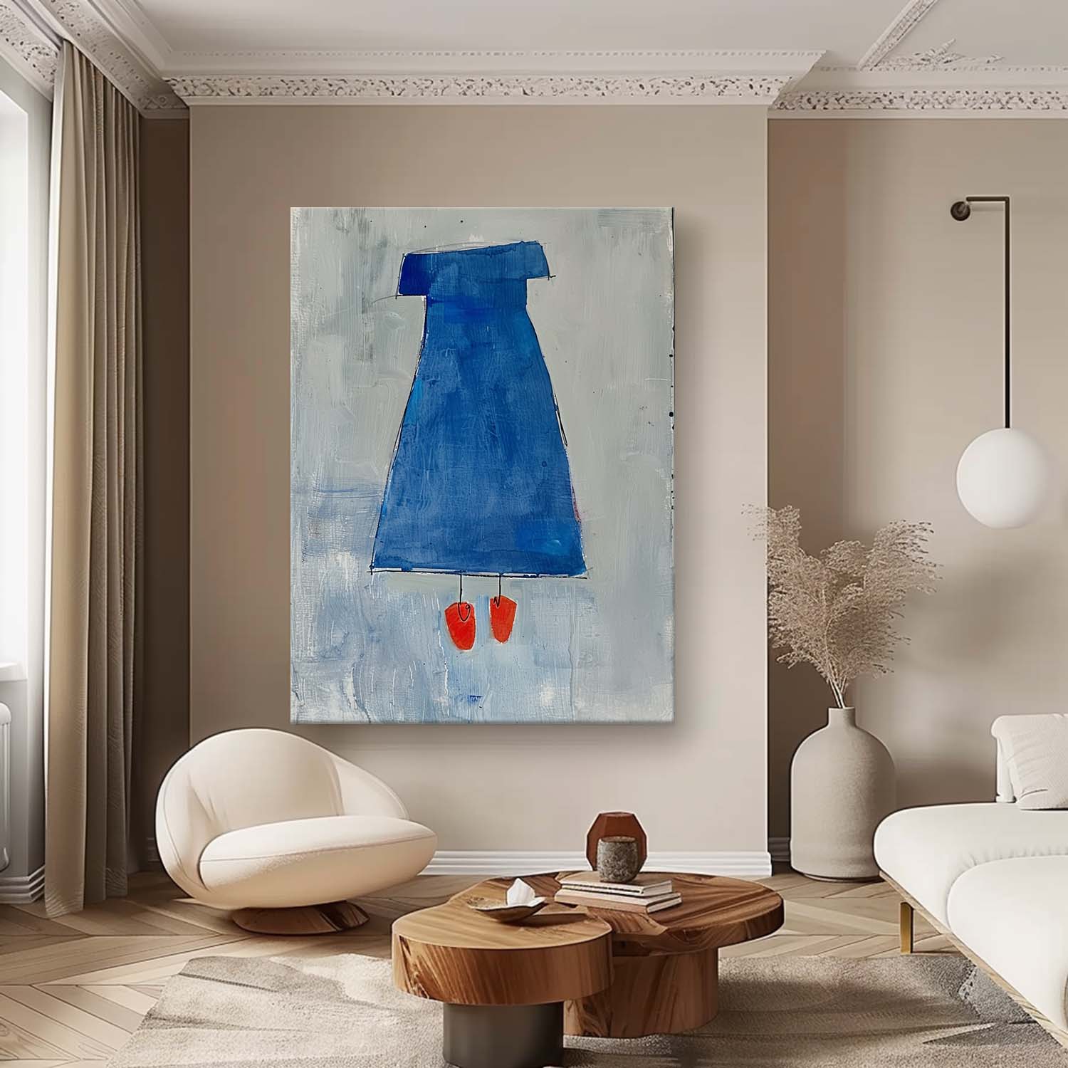 Wall Art Minimalist Abstract Modern Moody