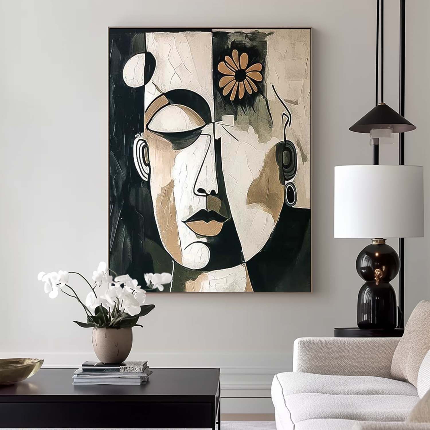 Wall Art Cubist People Modern Abstract