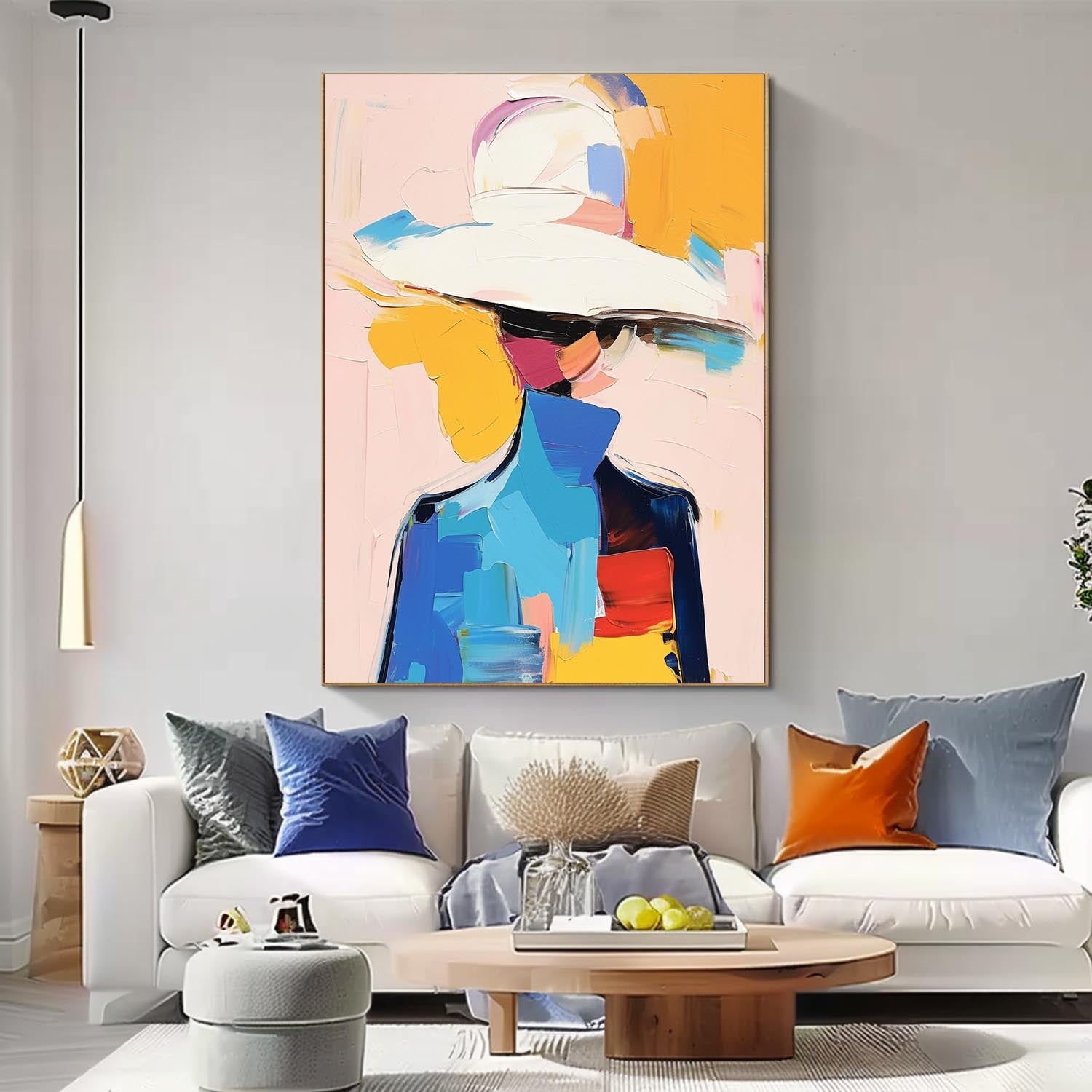 Wall Art Expressive People Modern Abstract