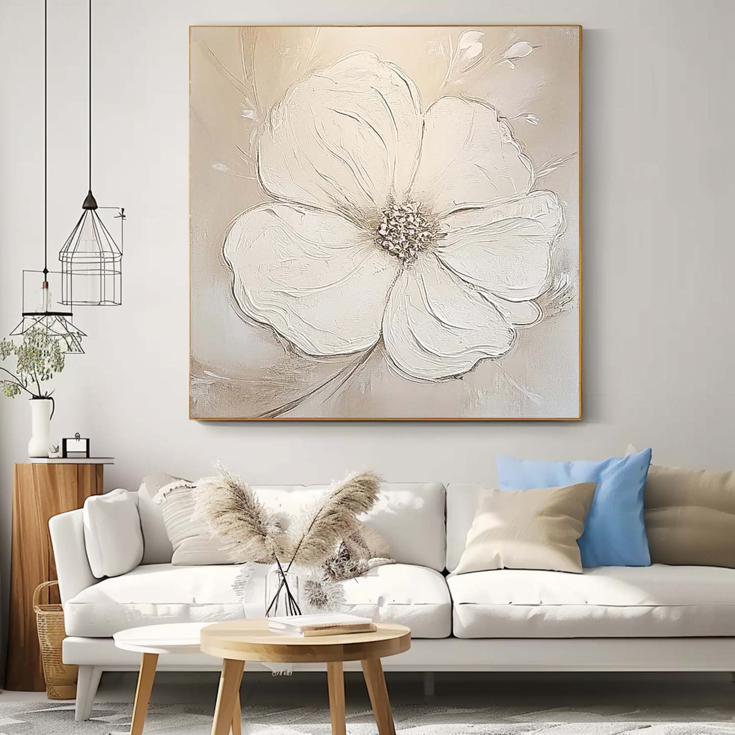 Flower Canvas Art FL187 - Neutralighting