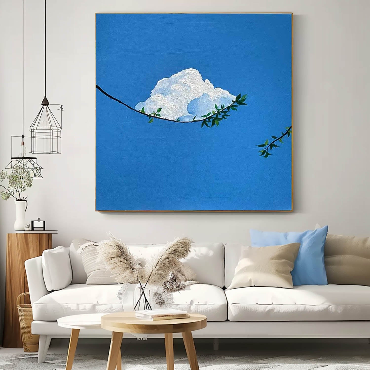 Wall Art Landscape Contemporary Serene Calm Raw