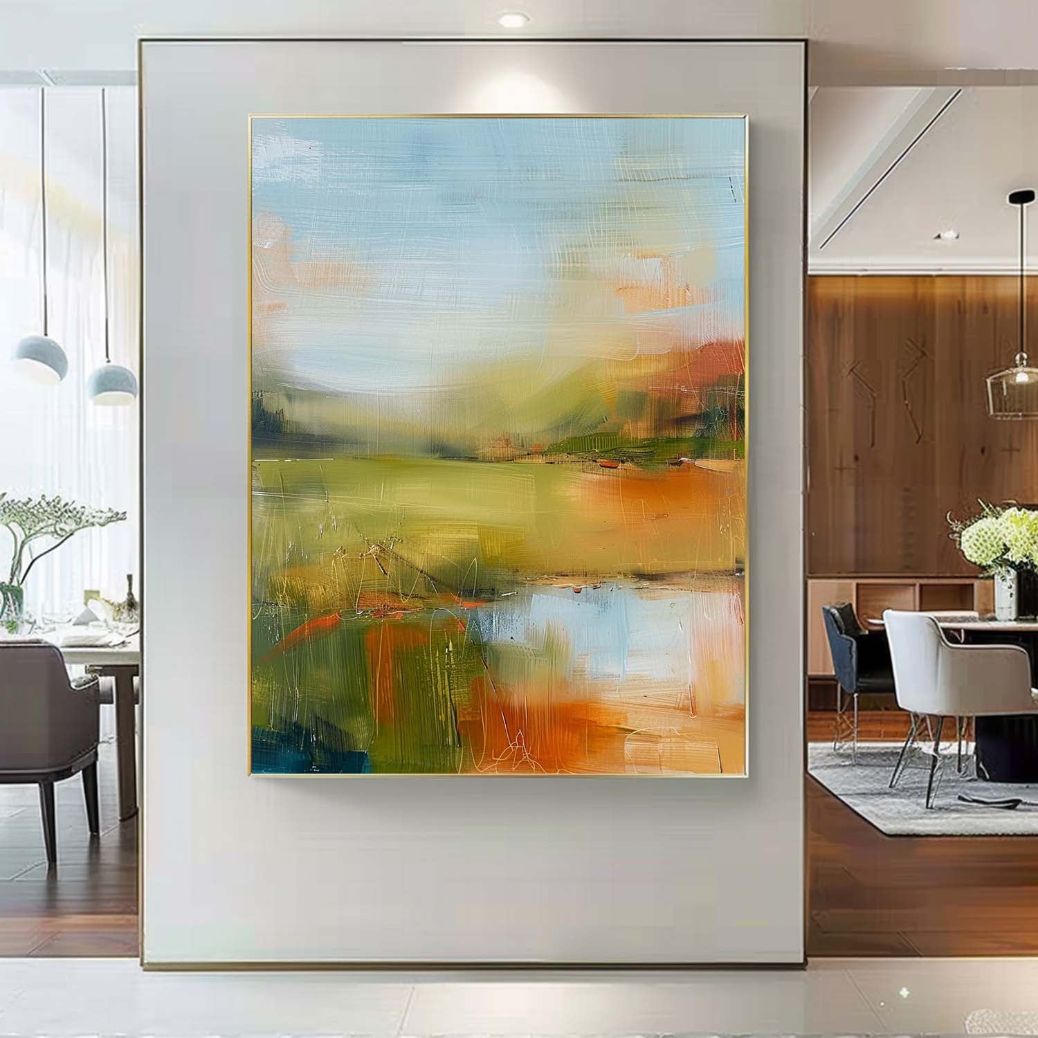 Wall Art Abstract Scandinavian Healing Natural