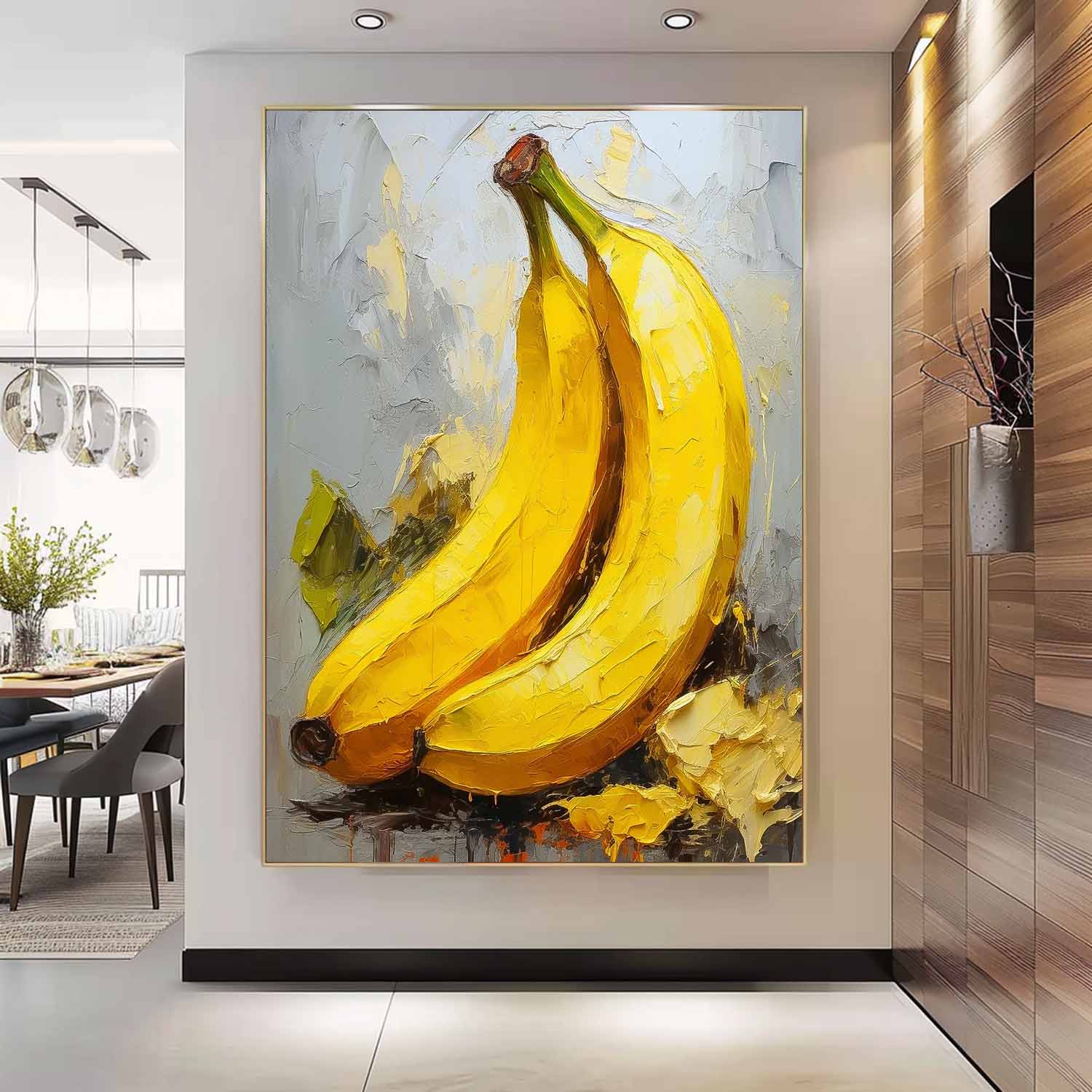 Abstract Canvas Art AB592 - Neutralighting