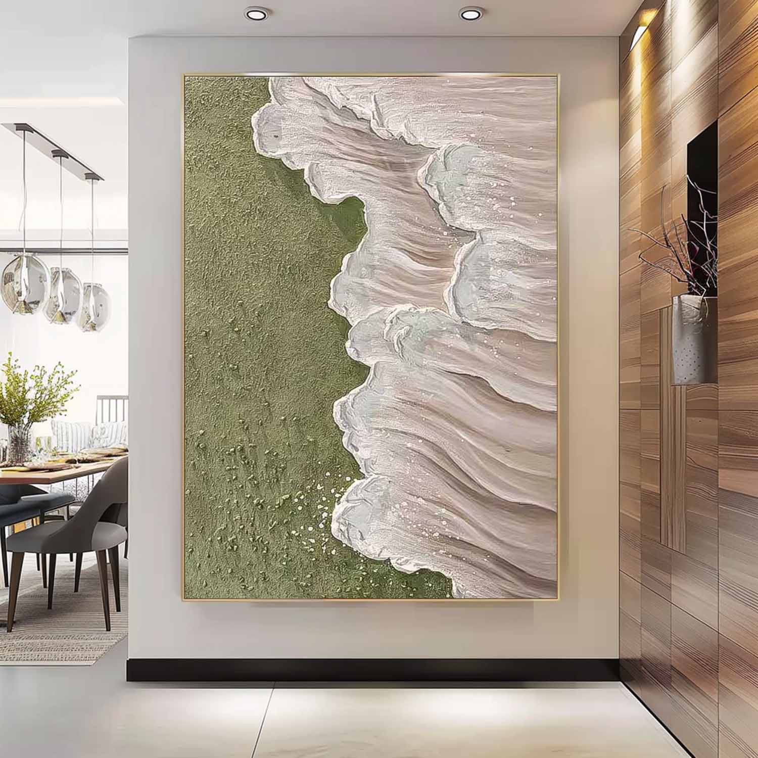 Wall Art Impasto Beach & Ocean Impressionist Bold