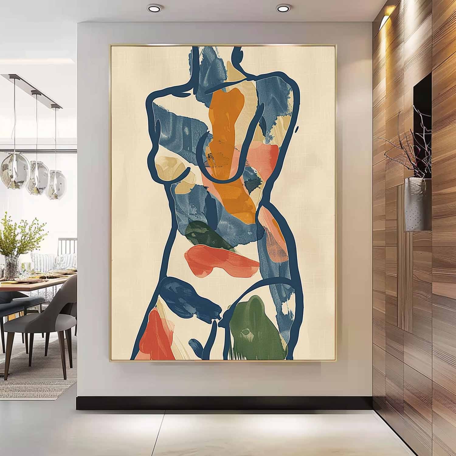 Wall Art People Matte Earthy Understated Bold