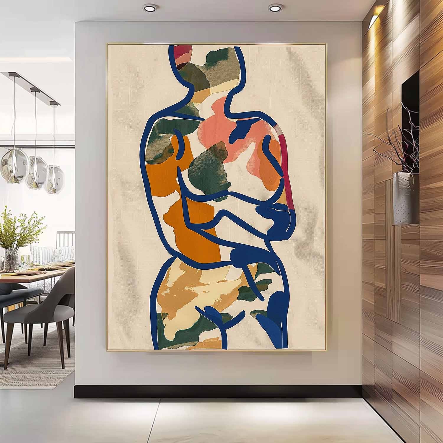 Wall Art Bold Figurative Abstract Painterly