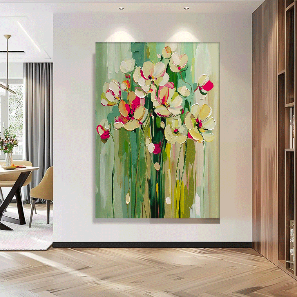 Wall Art Flower Still Life Lively Warm Pop